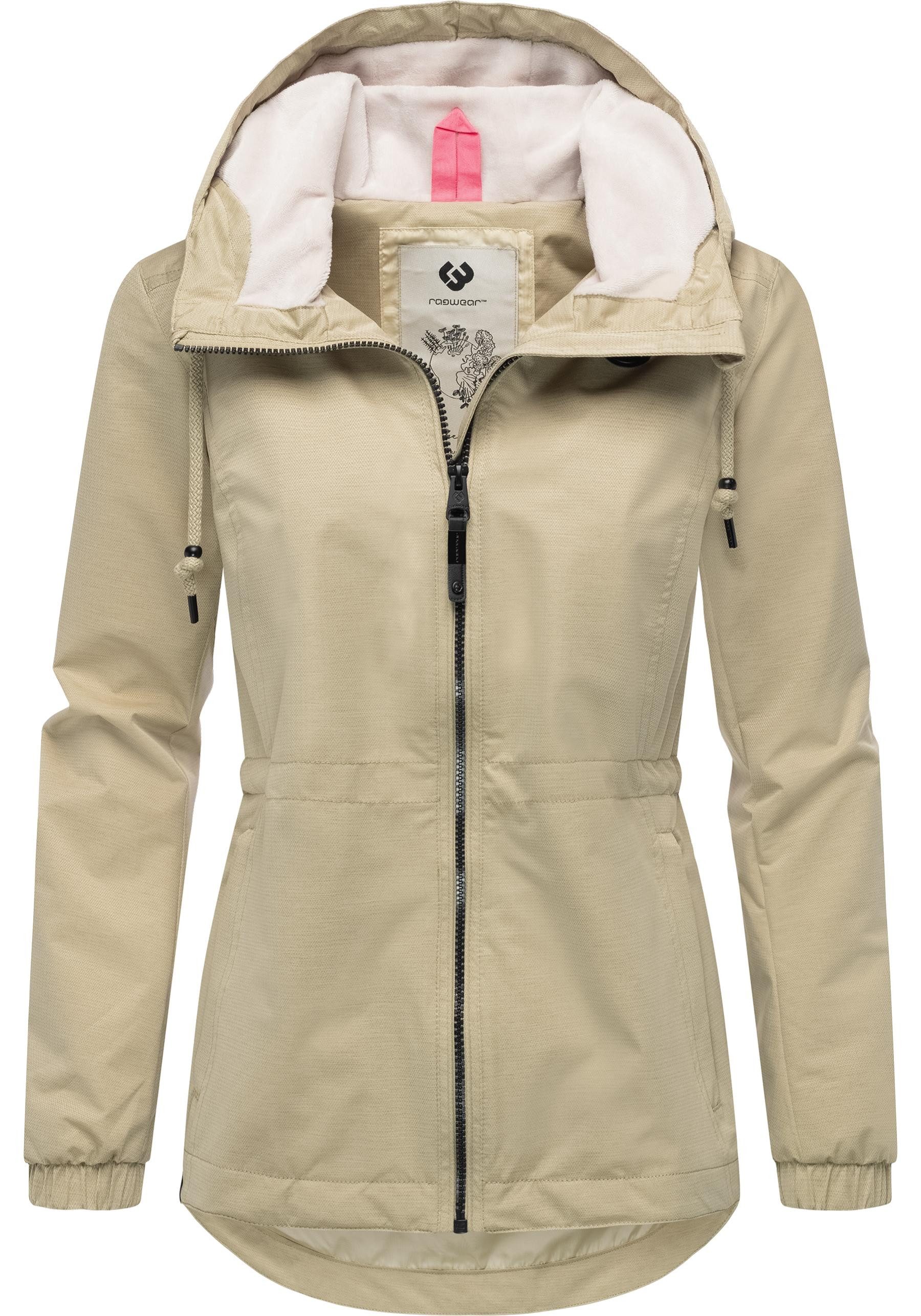 Ragwear Outdoorjacke Dankka Tech Stylische Damen Übergangsjacke aus wasserdichtem Material – Bild 4 von 5
