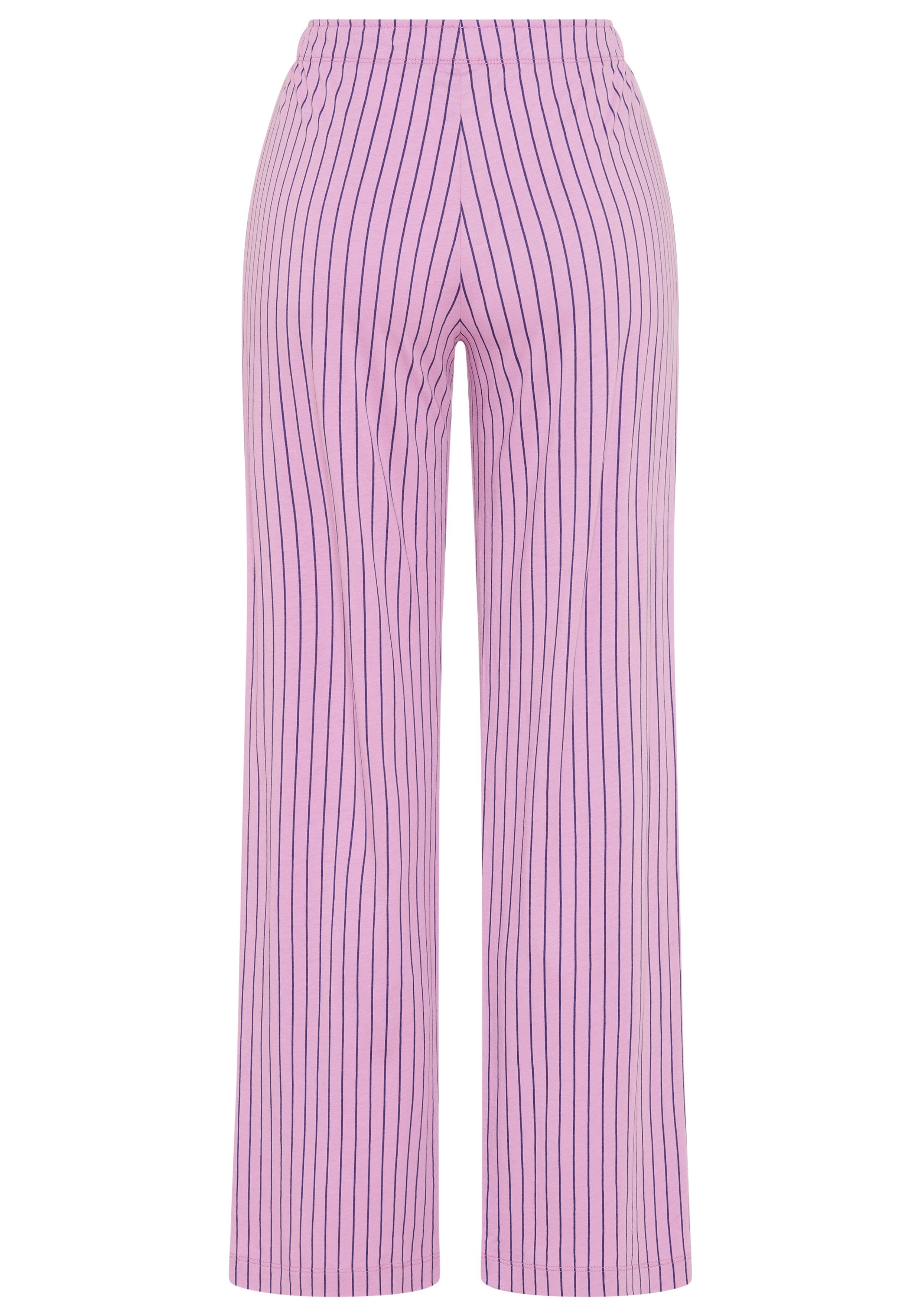 LSCN by LASCANA Pyjamahose (1-tlg., 1-teilig) mit weitem Bein günstig online kaufen