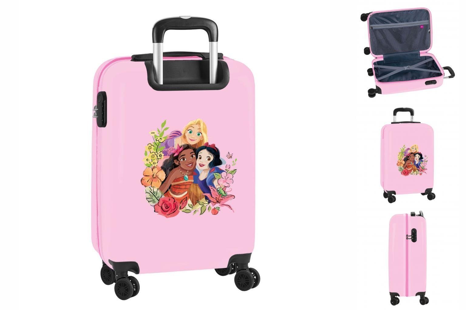 Princesses Disney Trolley Disney Princesses Hartschalen-Koffer für die Kabine Rosa 20Zoll 34,5 x