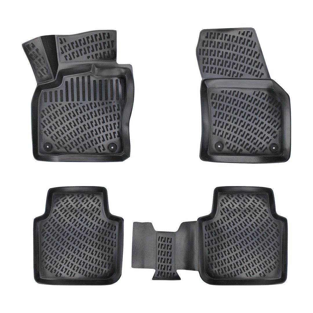 Auto-Fußmatte 3D Auto Fussmatten Set passend für Seat Tarraco Baujahr ab 2018
