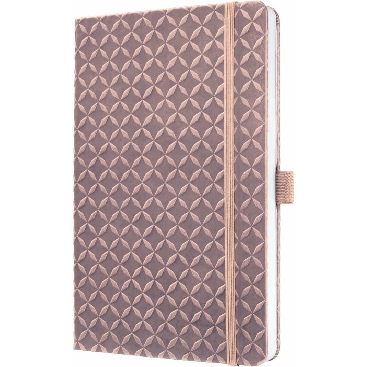 Sigel Notizbuch Notizbuch Jolie JN137 A5 liniert Pearl Rose Packung mit 2 Stück