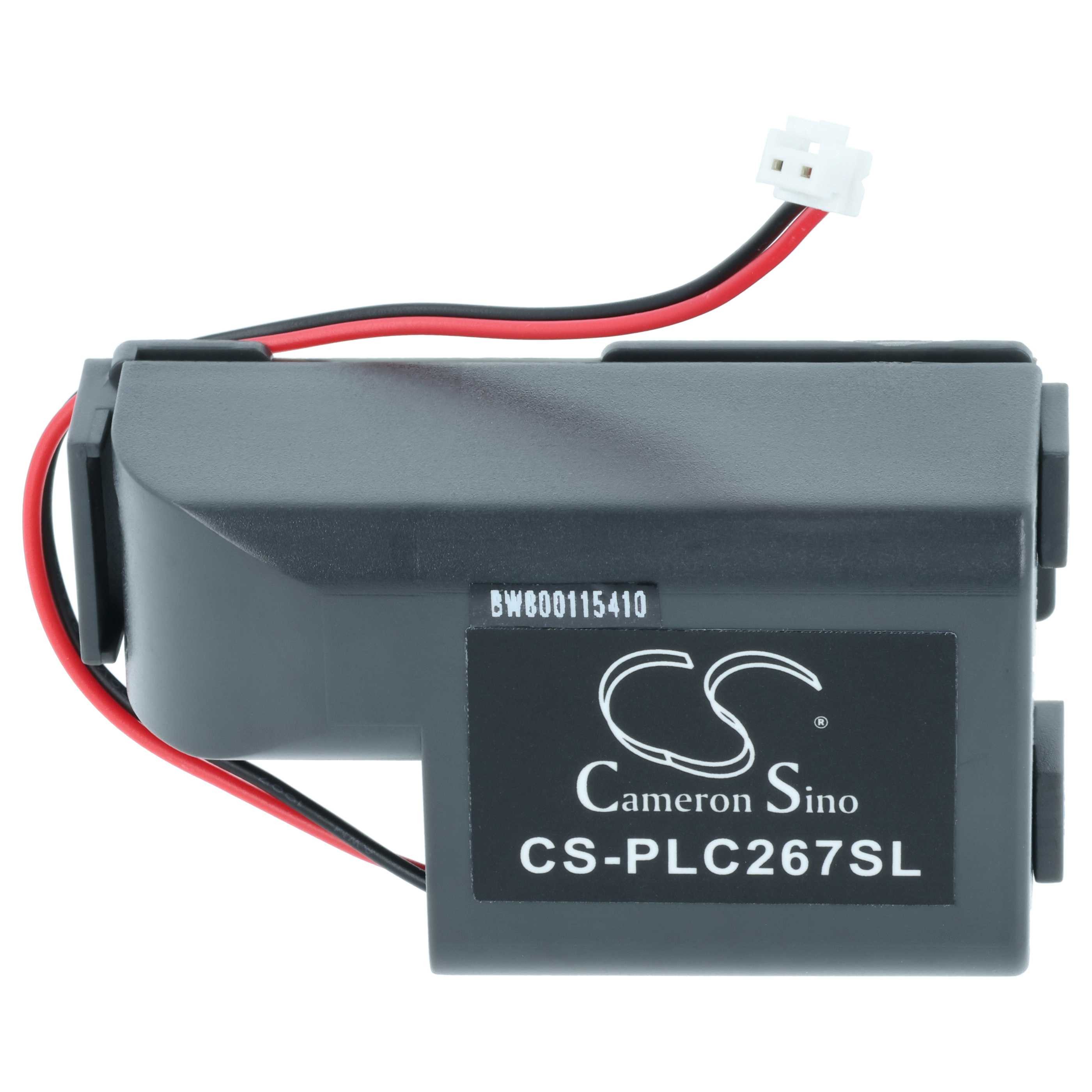 vhbw Batterie Ersatz für Mitsubishi MR-BAT6V1SET, 2CR17335A WK17 für Auto Akku Batterie Li-MnO2 1650 mAh (6 V, 5 St), Leistungsfähige Ersatz-Batterie für Raid Controller, Nicht