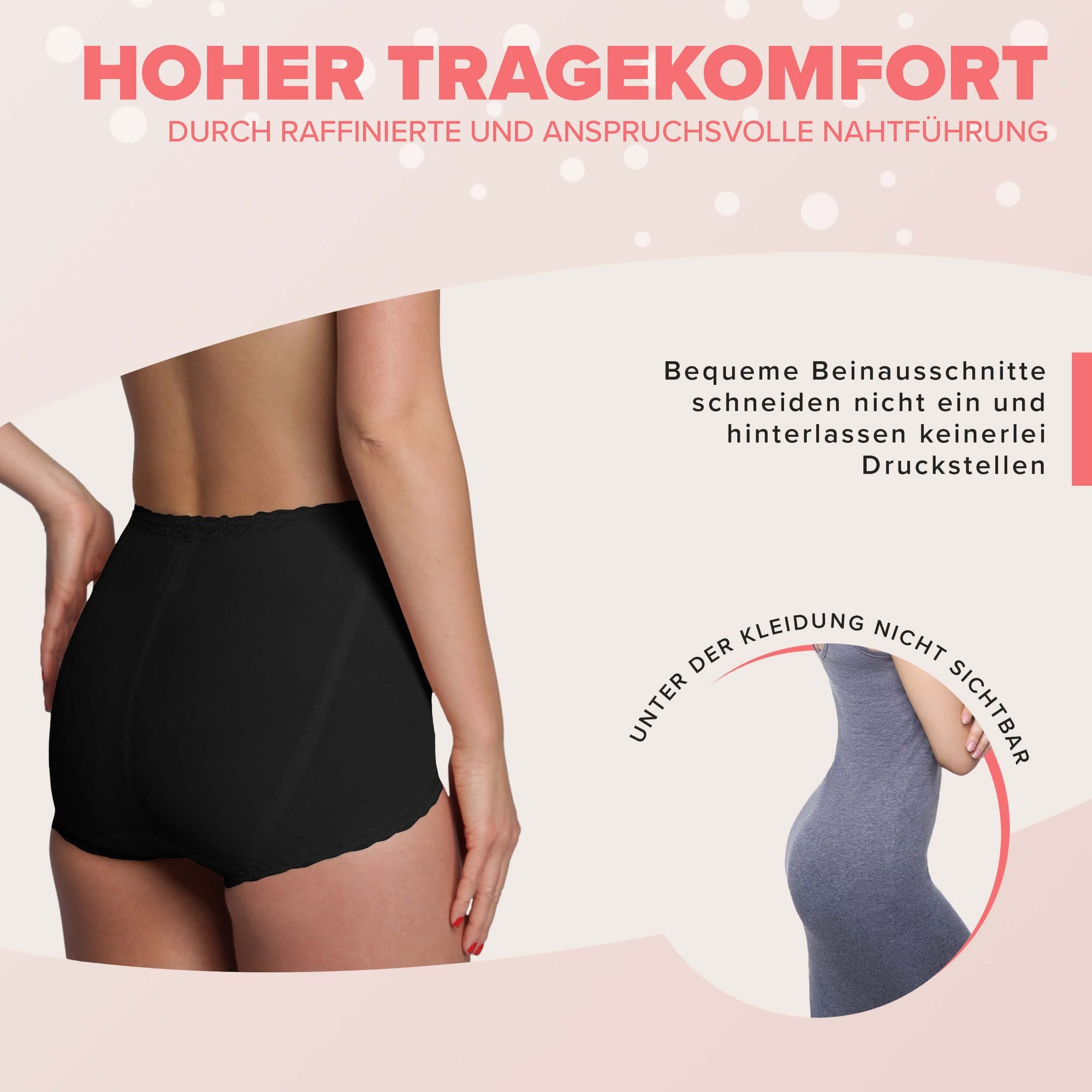 Miss Perfect Miederhose 8777 Figurformender Bauchweg Slip aus extraleichtem Feintüll