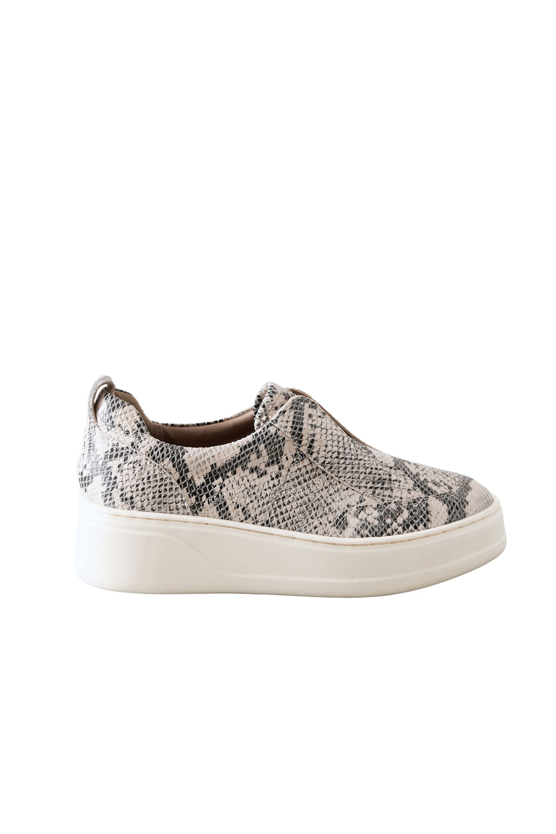 Next Signature Ledersneaker mit Plateau und Keilabsatz Keilpumps (1-tlg)