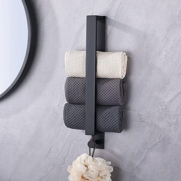 Atäsi Handtuchhalter Handtuchhalter Ohne Bohren, Wandmontage Handtuchring,für Bad Toilette