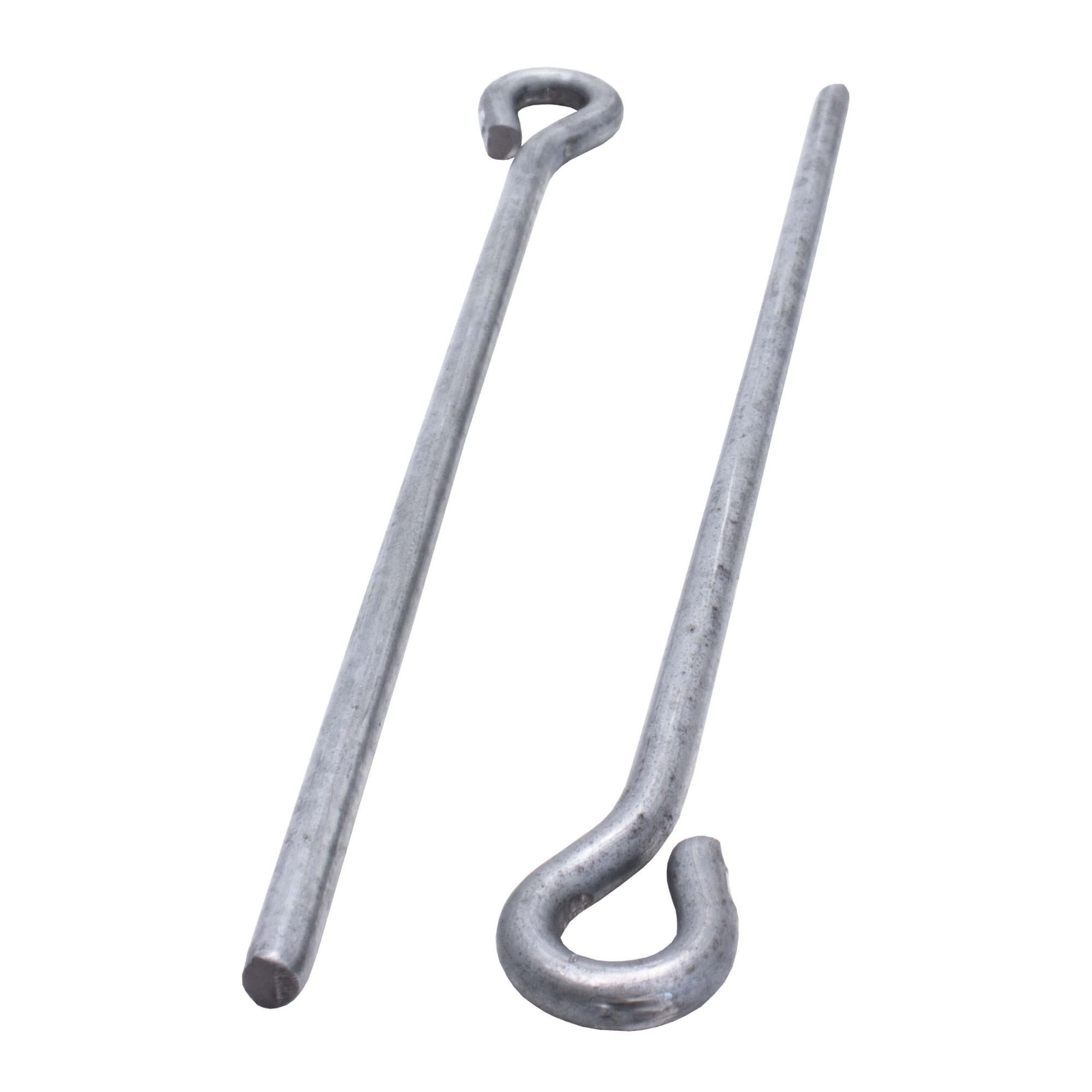 PROTEKTOR Profil Abhängedraht mit Öse (125 mm, 100 Stück, silber, 100-St), Mit Öse, Zubehör Deckenprofile