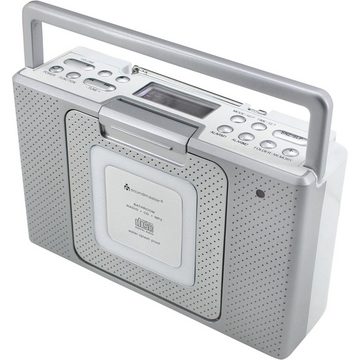 Soundmaster BCD480 Badezimmerradio UKW-Radio CD-Player IPX4 spritzwassergeschützt UKW-Radio (UKW-PLL Stereo, Badezimmerradio, IPX4 Spritzwassergeschützt, Küchenradio mit CD-Player)