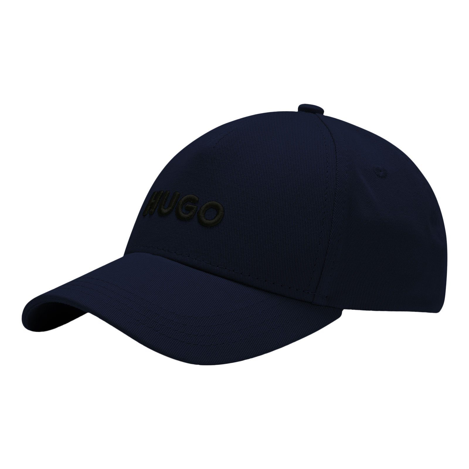 HUGO Snapback Cap Basecap mit gesticktem Markenlogo 412 dark blue