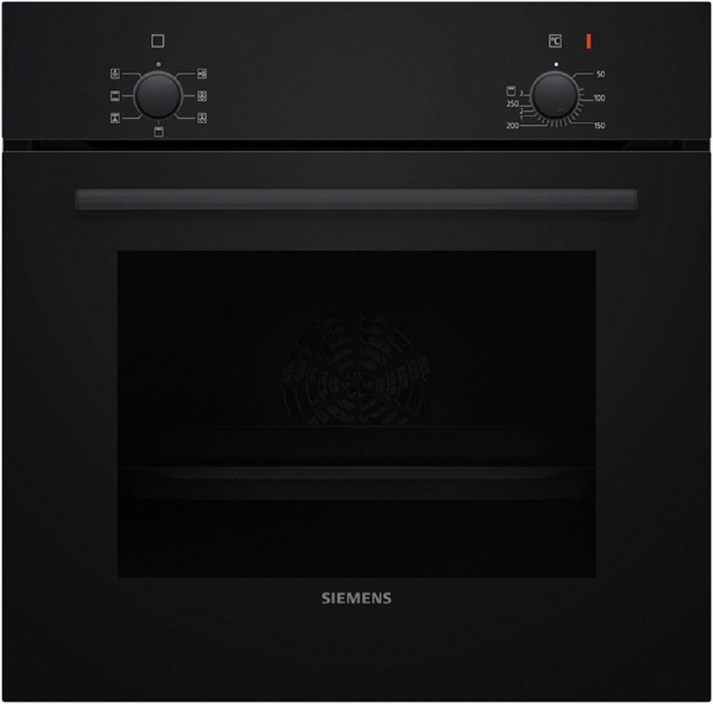SIEMENS Backofen-Set iQ100 EQPOWER03I, mit Auszug nachrüstbar, Halogenleuchte, 3-fache Türverglasung