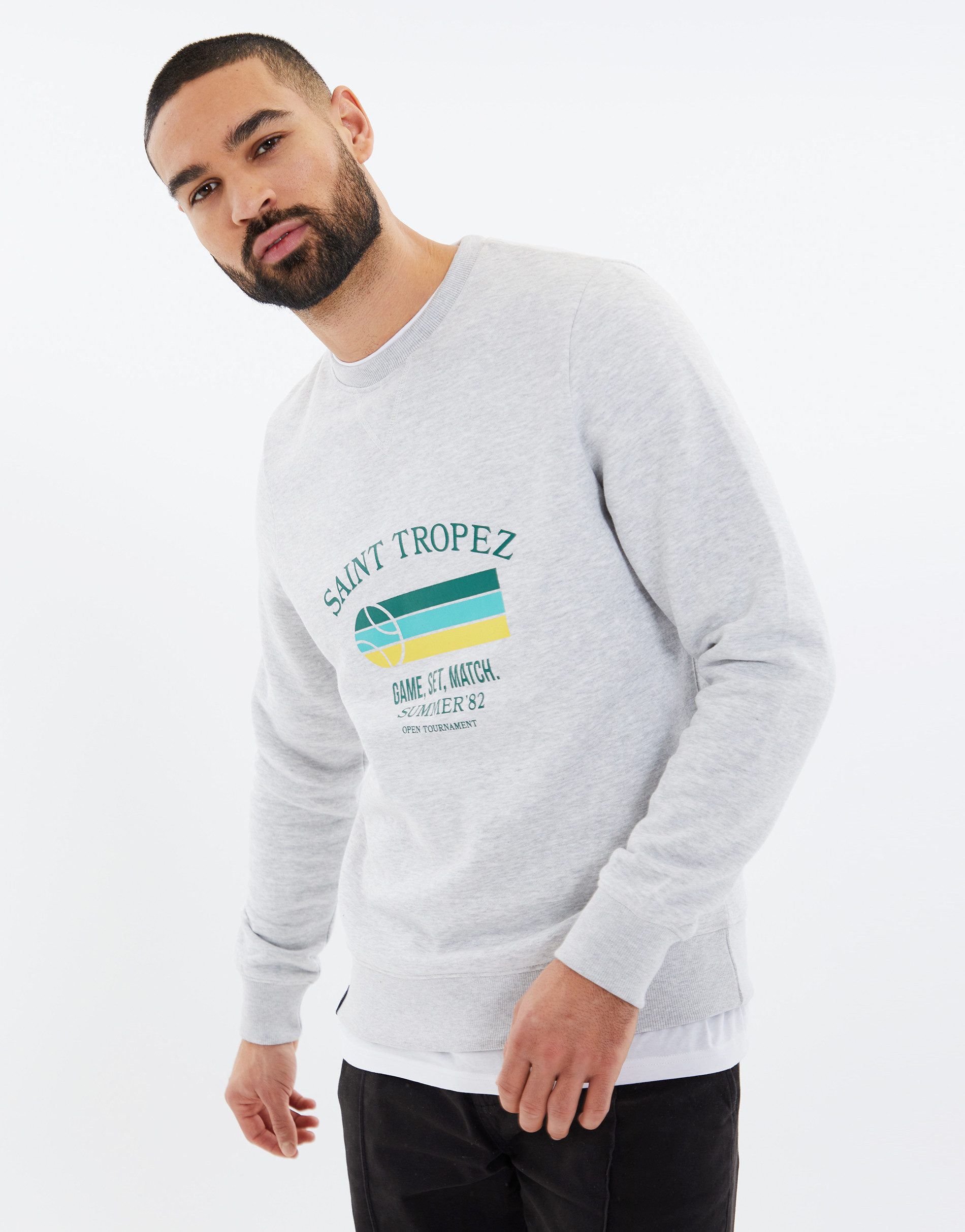 Threadbare Sweatshirt mit Logo-Print