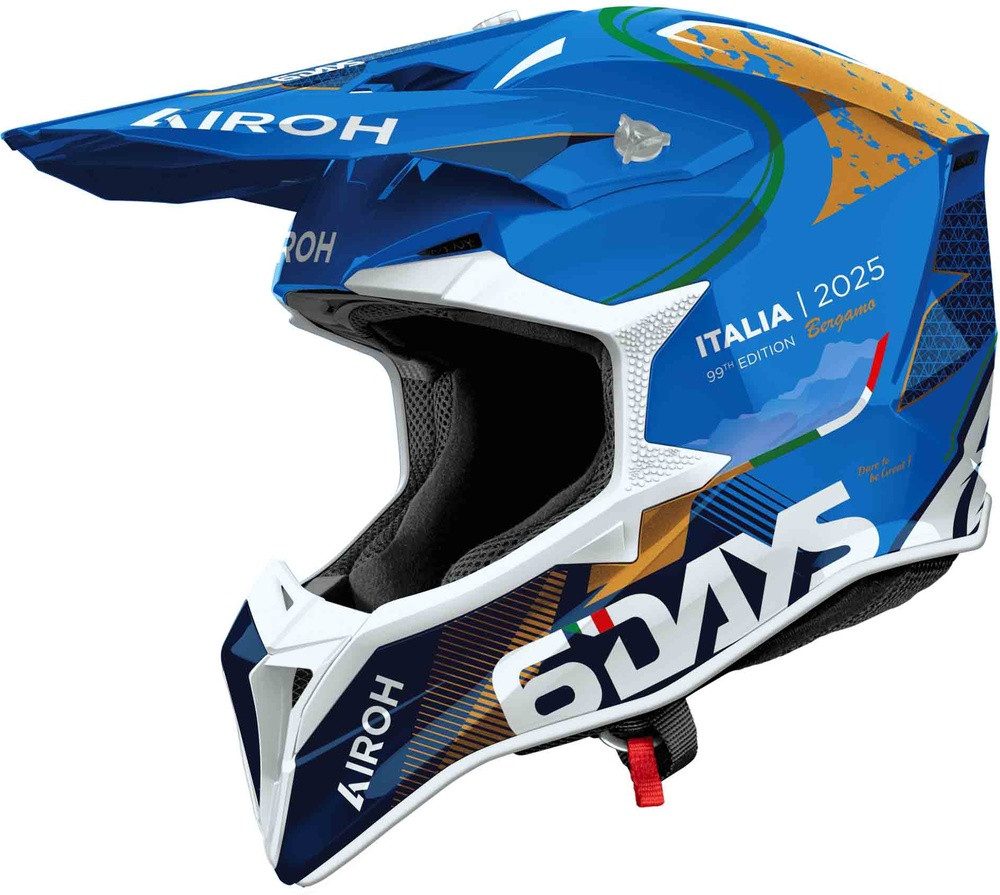 Airoh Motocrosshelm Wraaap 6 Days Italy