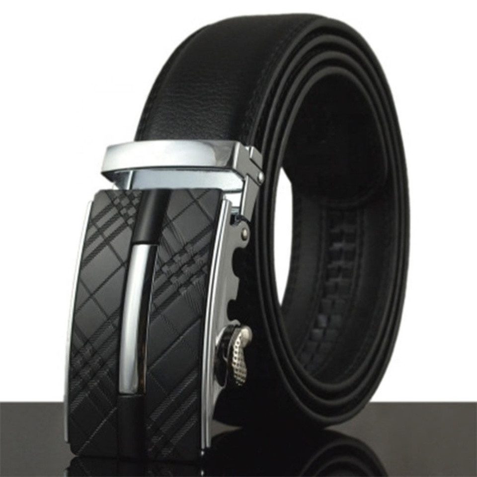LOFTY Ledergürtel Automatikgürtel Herren, Ledergürtel, Herren Gürtel Leder