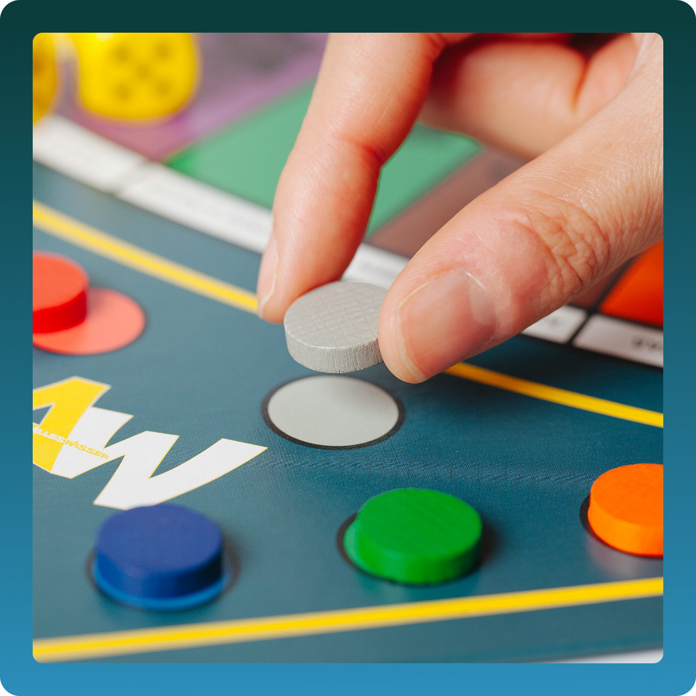 ALLESWISSER Spiel interaktiv Quizspiel, Wissensspiel, Familienspiel mit App, Alleswisser - Das Brettspiel – Bild 4 von 5