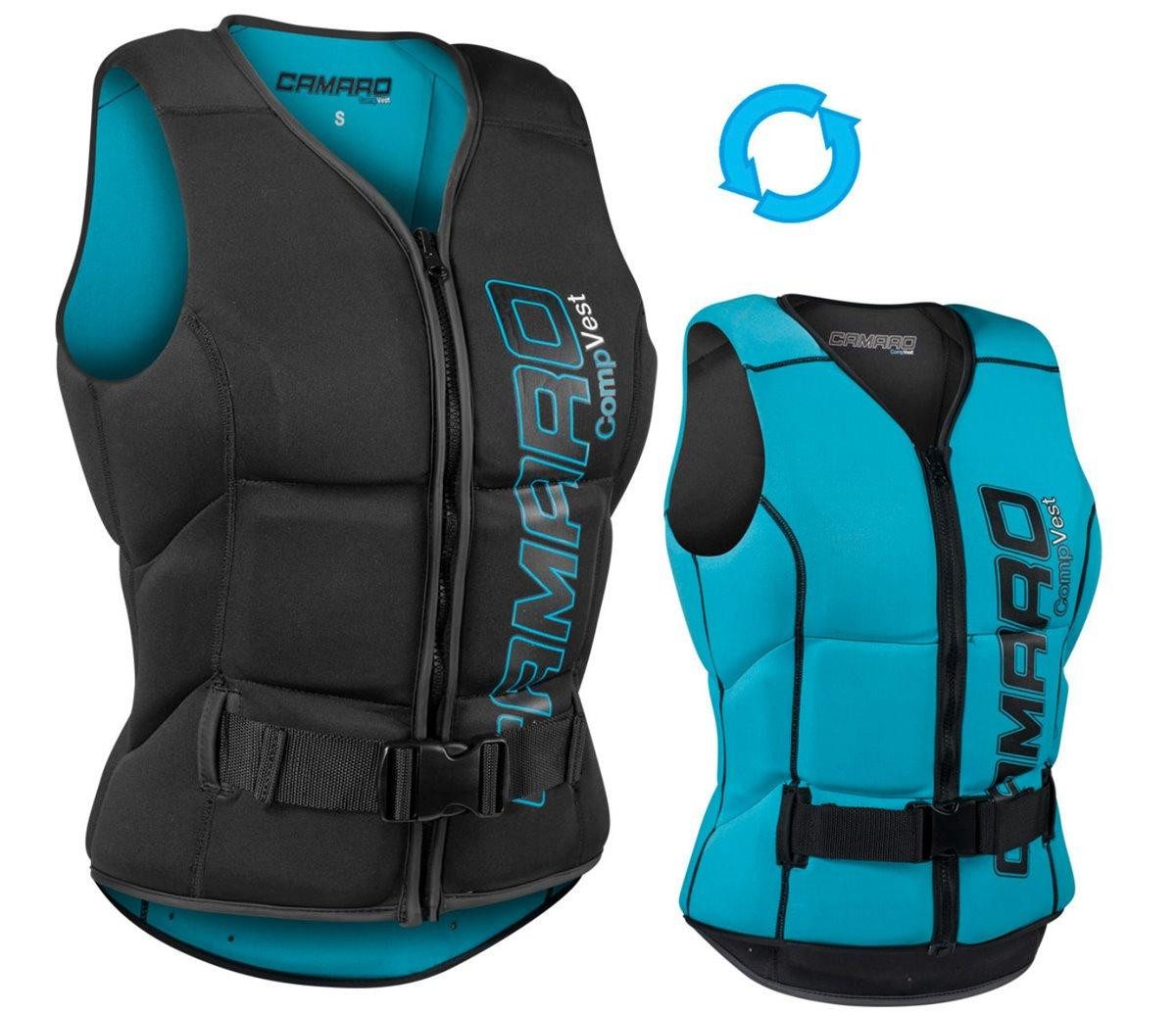 Schwimmweste Camaro Damen Comp Slasher Neopren Prallschutz Weste Wakeboard Kite