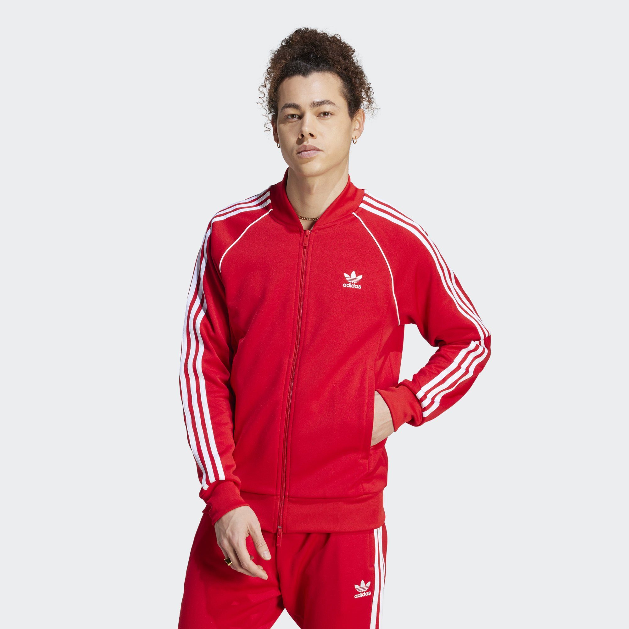 adidas Originals Trainingsanzug ADICOLOR CLASSICS SST ORIGINALS JACKE Better Scarlet / White