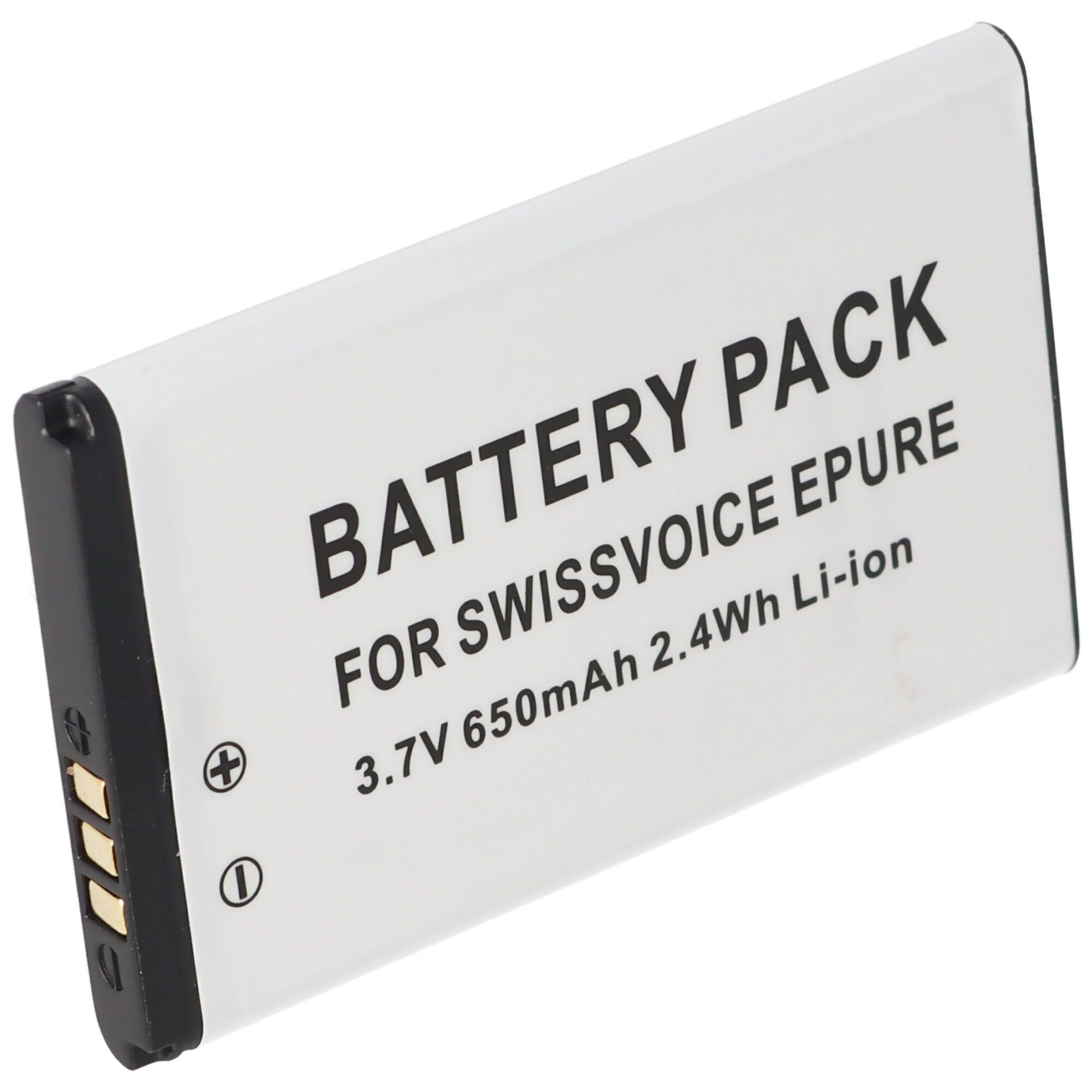AccuCell Akku passend für Swisscom ePure, ePure fulleco DUO, 043048, Akku