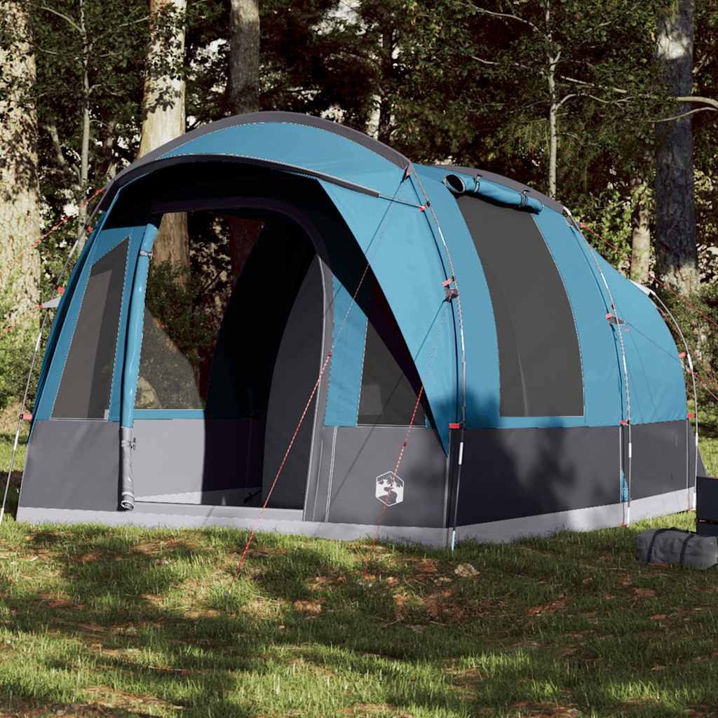 Faltzelt Camping Tunnelzelt 400x260x210 cm Blau