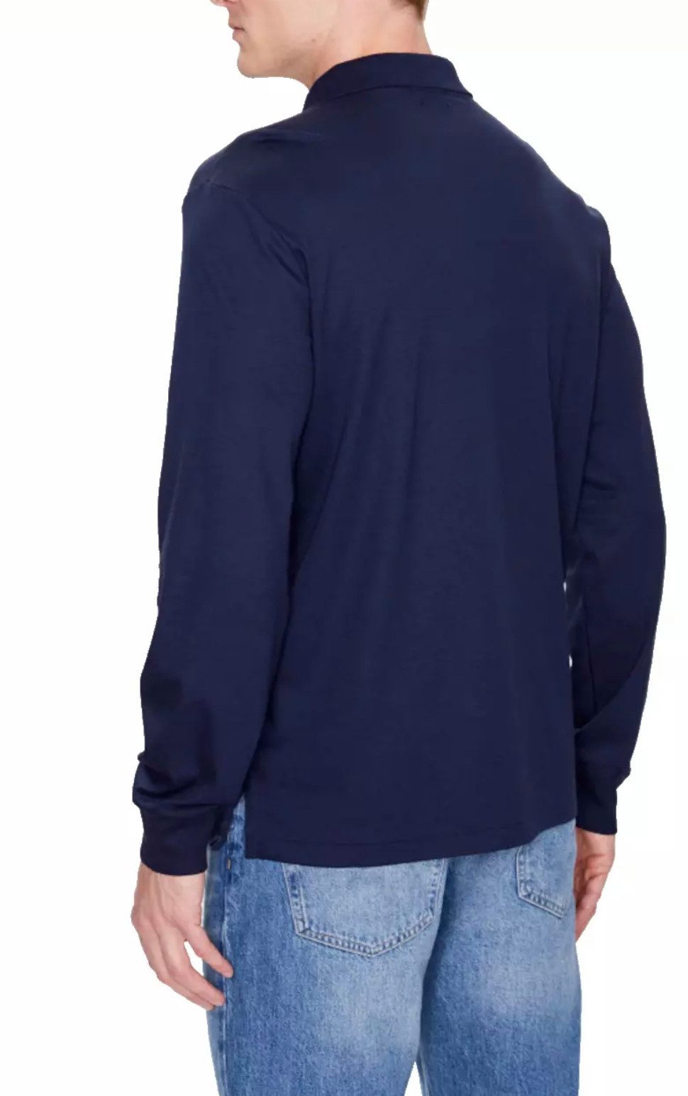 Polo Ralph Lauren Langarm-Poloshirt Herren Luxury Pima Cotton Slim Fit Polo Hemd Besonders weich und strapazierfähig, Gesticktes Pony-Logo