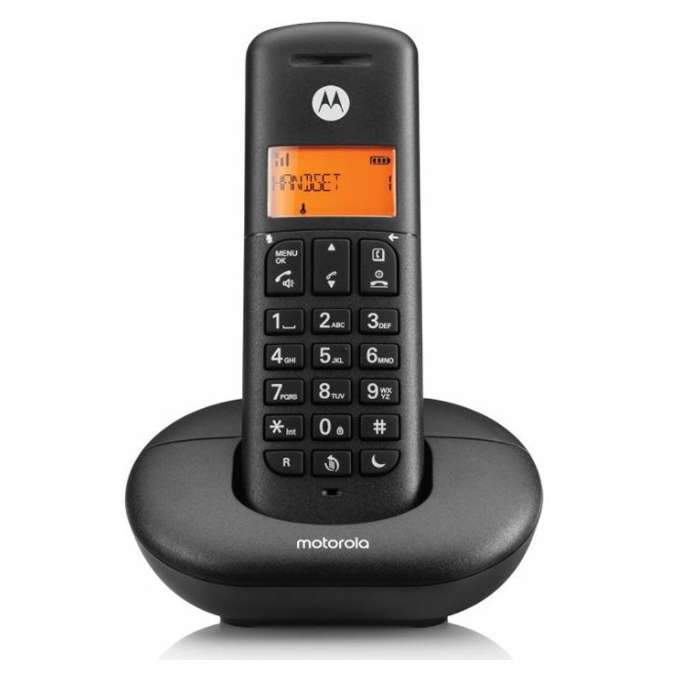 Motorola Voice E201 Digitales Schnurlostelefon Festnetztelefon