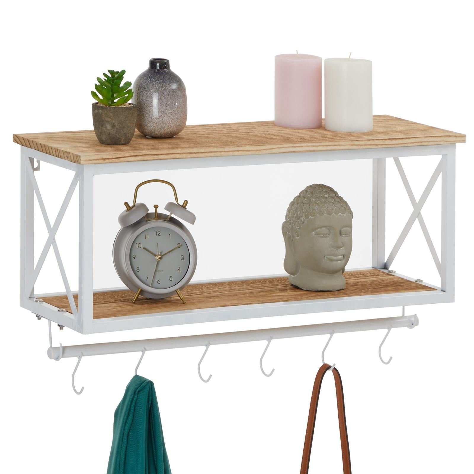 CARO-Möbel Garderobenhalter ARMANDO, Garderobe Wandgarderobe Garderobenleis günstig online kaufen