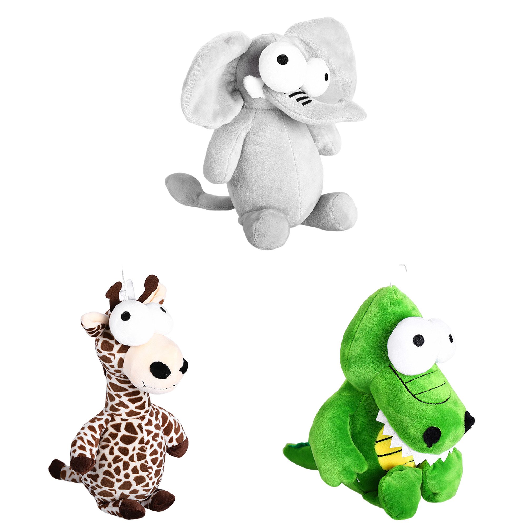 Pippolipo Kuscheltier Plüschtier Stofftier Krokodil Elefant Giraffe günstig online kaufen