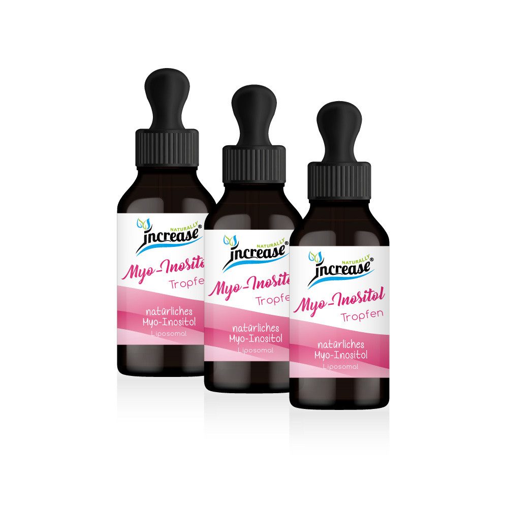 increase NATURALLY Nimm 3, zahl 2 Aktion Liposomales Myo - Inositol - 4000mg Tropfen, 180 ml