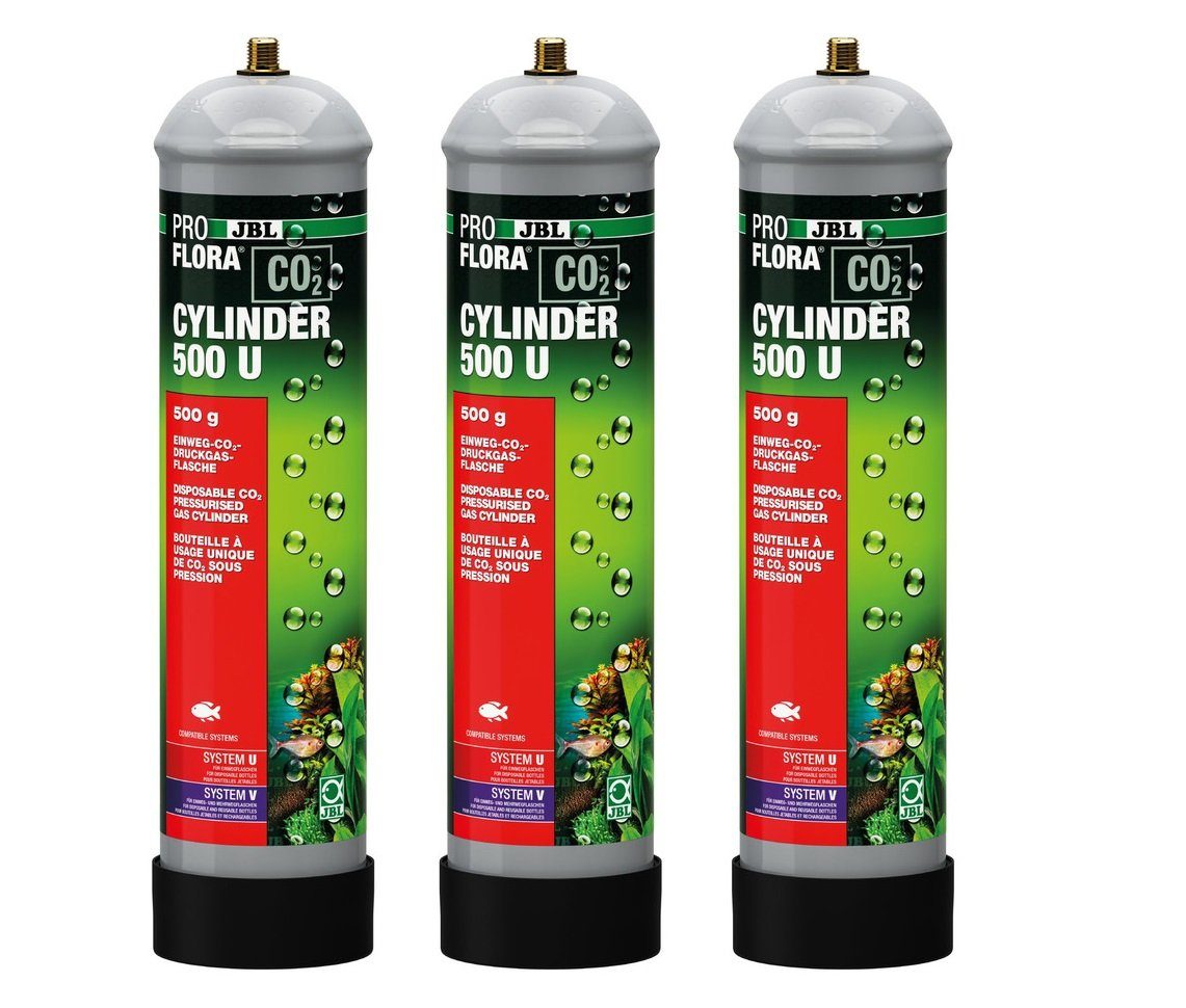 JBL GmbH & Co. KG CO2 Diffusor JBL PROFLORA u500 CO2-Einweg-Vorratsflasche 500g