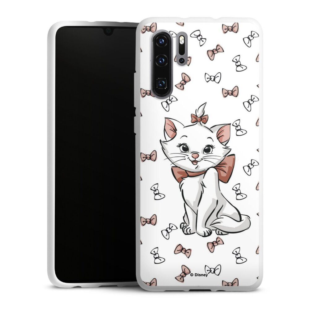 DeinDesign Handyhülle Aristocats Marie Disney Katze Marie Shy, Huawei P30 Pro New Edition Silikon Hülle Bumper Case Handy Schutzhülle