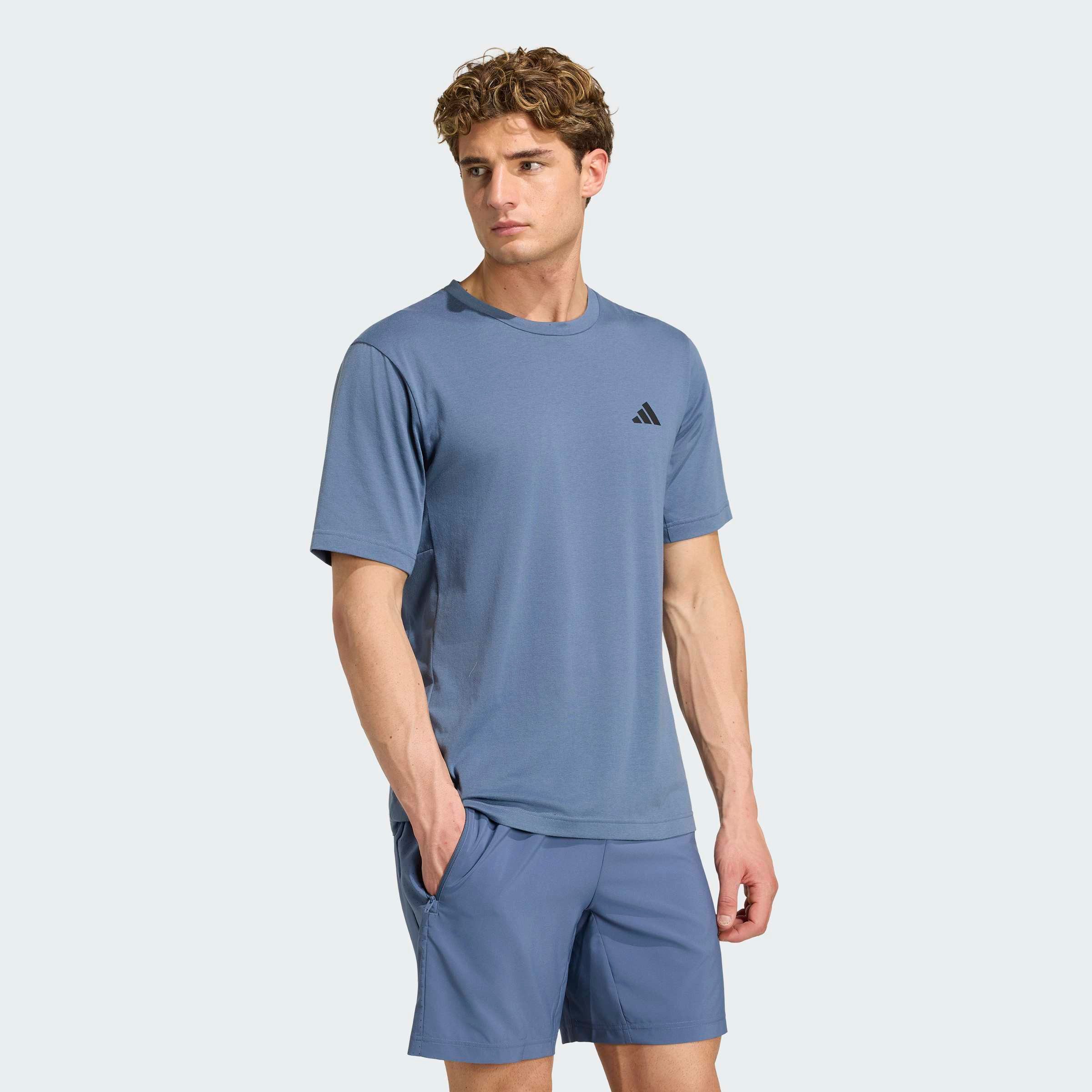 adidas Performance T-Shirt WE FR T mit Rundhalsausschnitt, aus Polyester