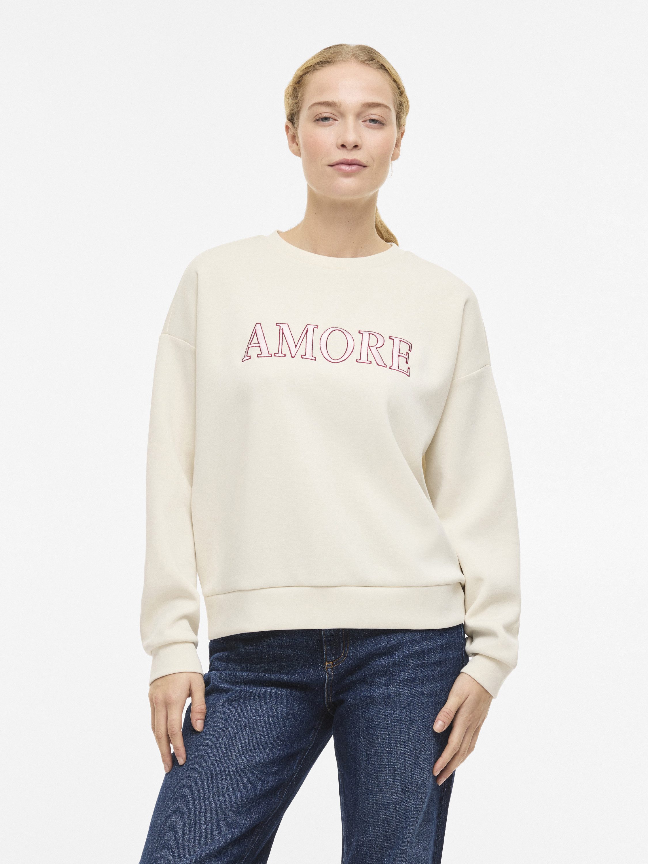 Vila Sweatshirt Reflect Love