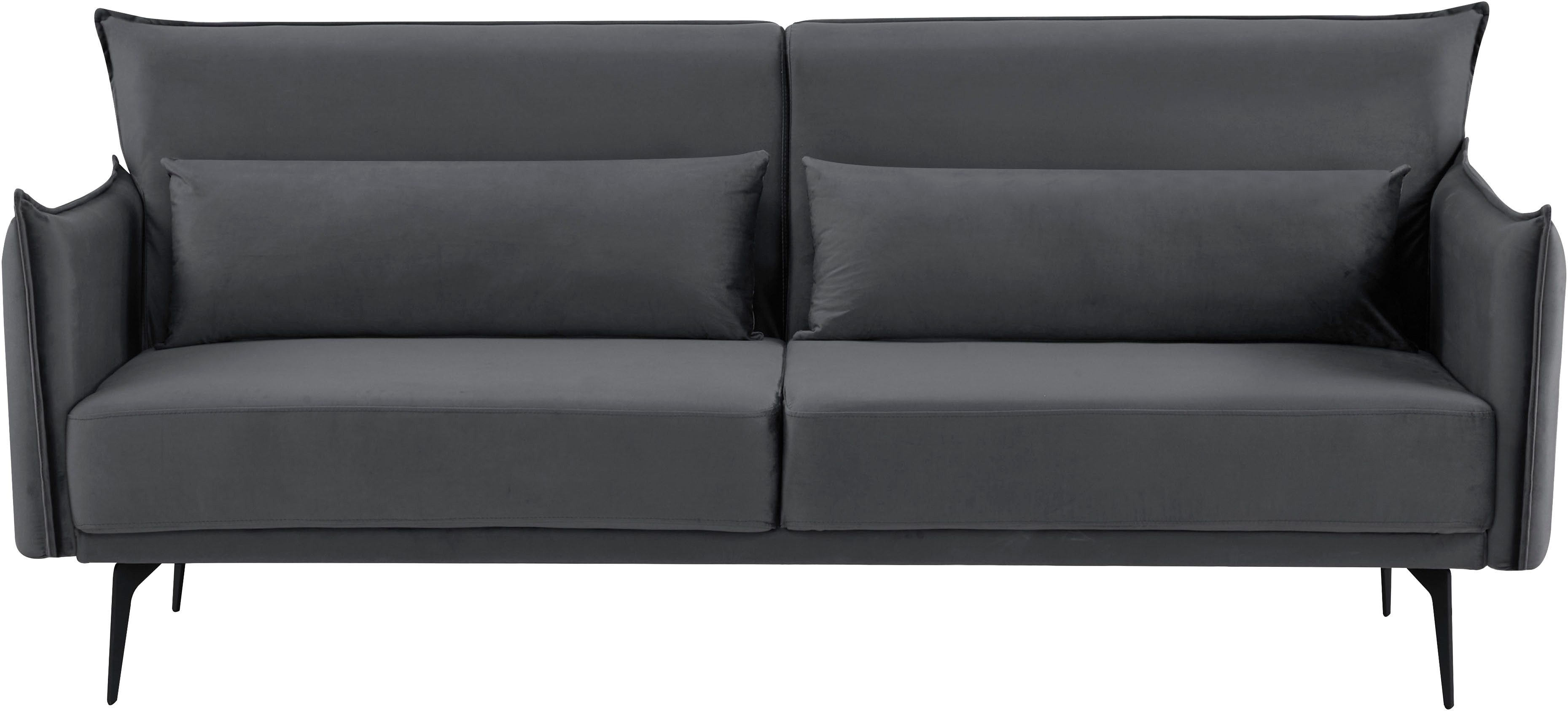 INOSIGN Schlafsofa TULARE, 204 cm, klappbarer 3-Sitzer mit verstellbarer Rü günstig online kaufen