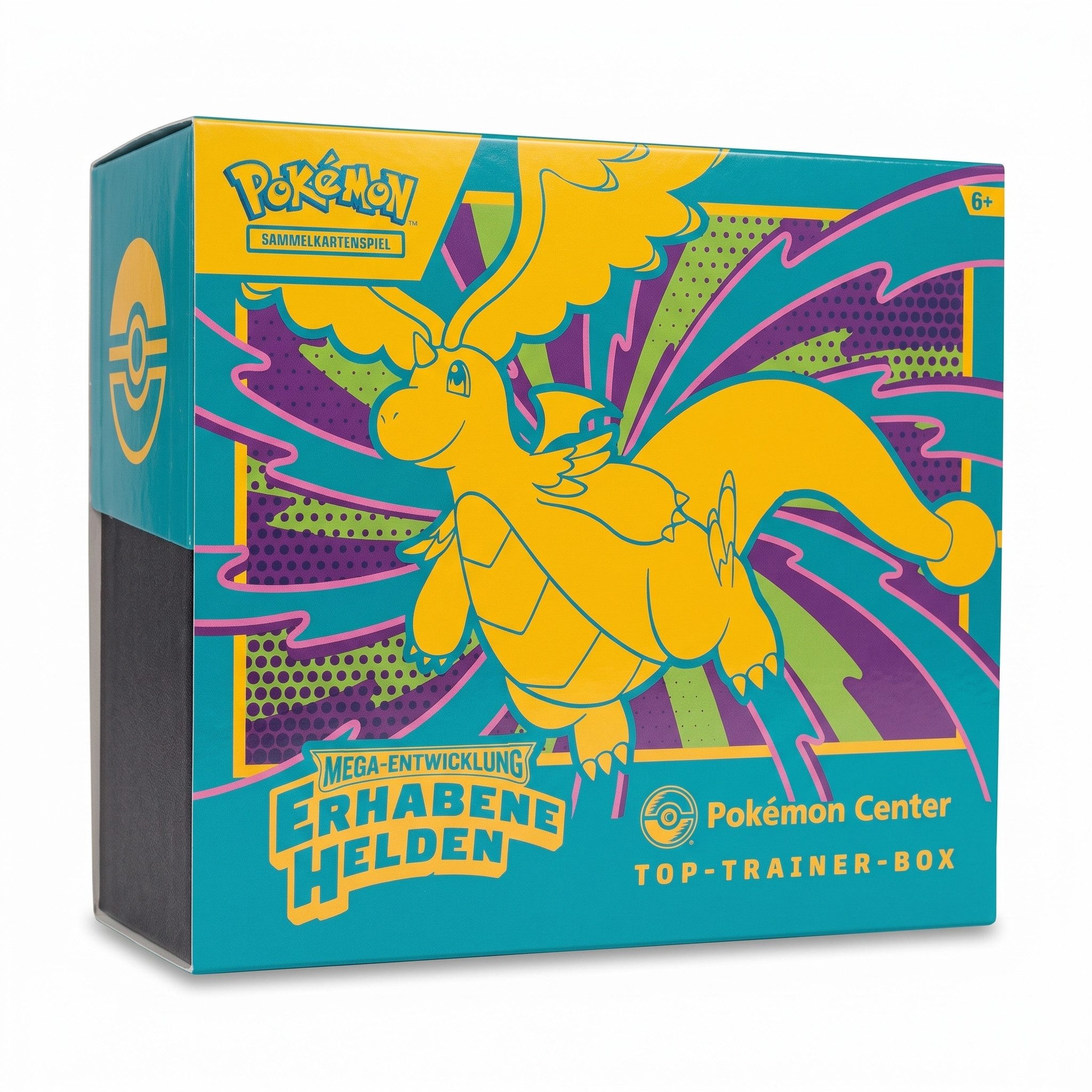The Pokémon Company Sammelkarte Erhabene Helden Top Trainer Box (Pokemon Center)