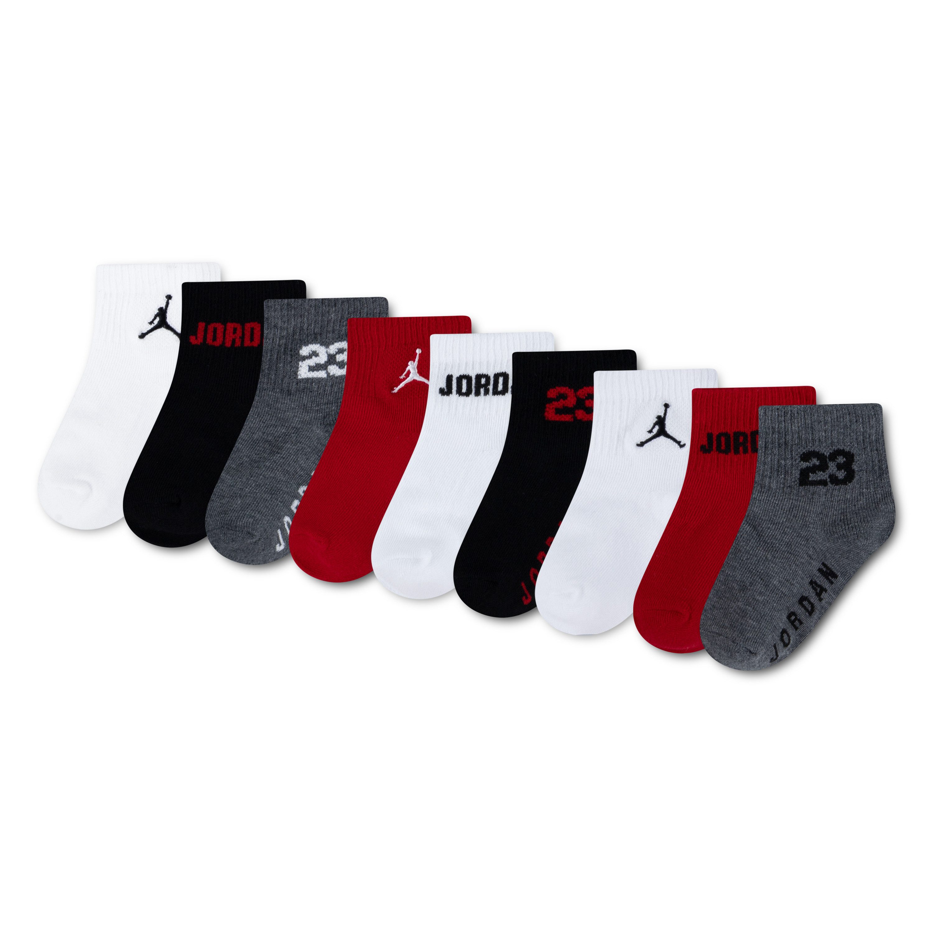 Jordan Socken JHN INF/TOD HOLIDAY 9PK QTR 9er-Pack, für Babys, Quarter-Länge