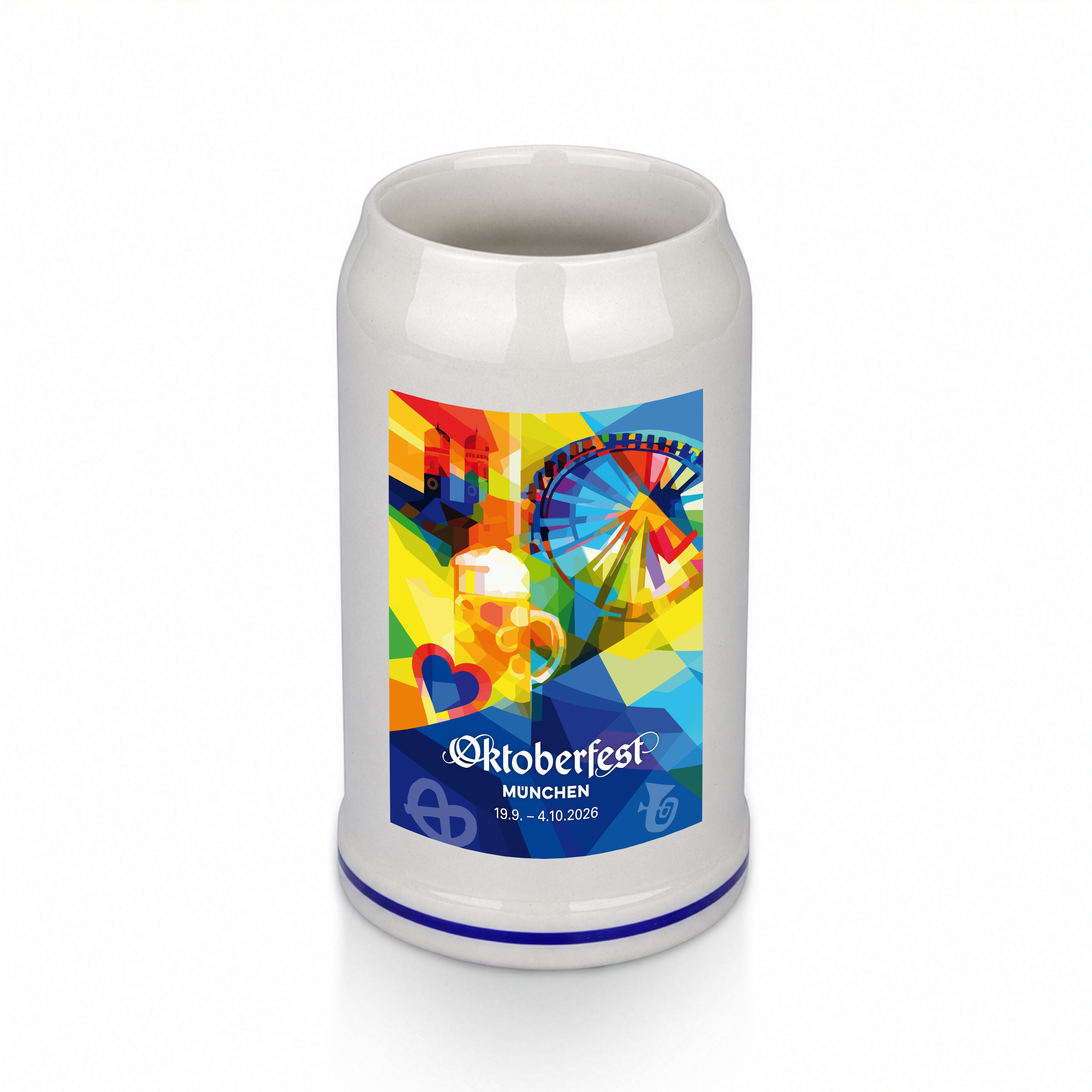 TROIKA Bierkrug Offizieller Oktoberfest™ 2026 Sammlerkrug