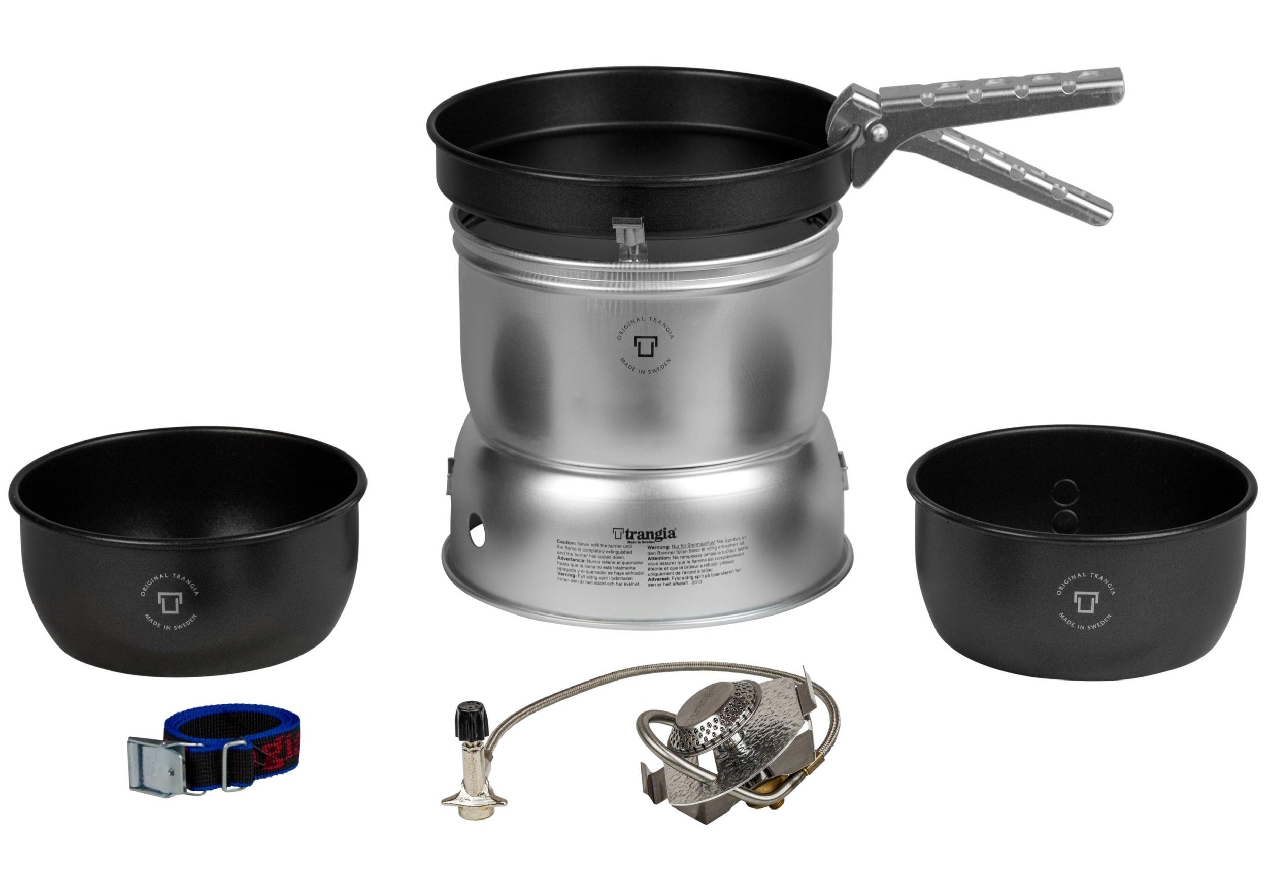 Gaskocher Trangia Sturmkocher-Set Gas 27-5 UL/GB (geeignet für 1-2 Personen)