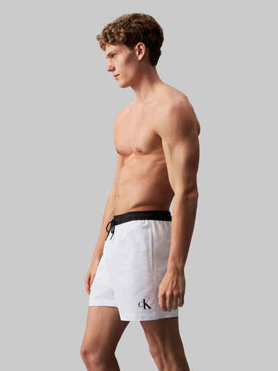 Calvin Klein Swimwear Badeshorts MEDIUM DRAWSTRING mit Logodruck