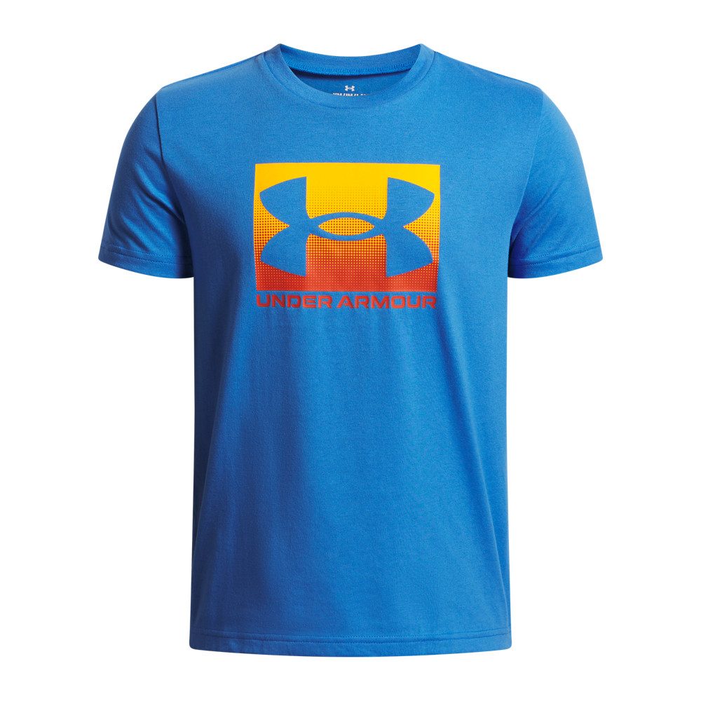 Under Armour® T-Shirt UA B BOXED SPORTS UPDATE SS Kurzarm, mit Rundhalsausschnitt, aus leichtem, weichem Material