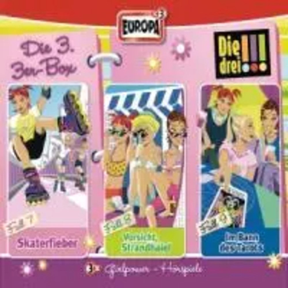 United Soft Media Hörspiel Die drei !!! Box 03. Folgen 07-09 (drei Ausrufezeichen)