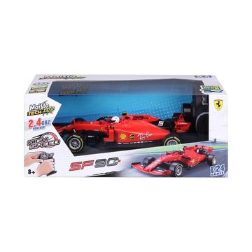 Maisto Tech RC-Auto Ferrari F1 SF90 2019 #16 Leclerc (rot, Maßstab 1:24), Original Look