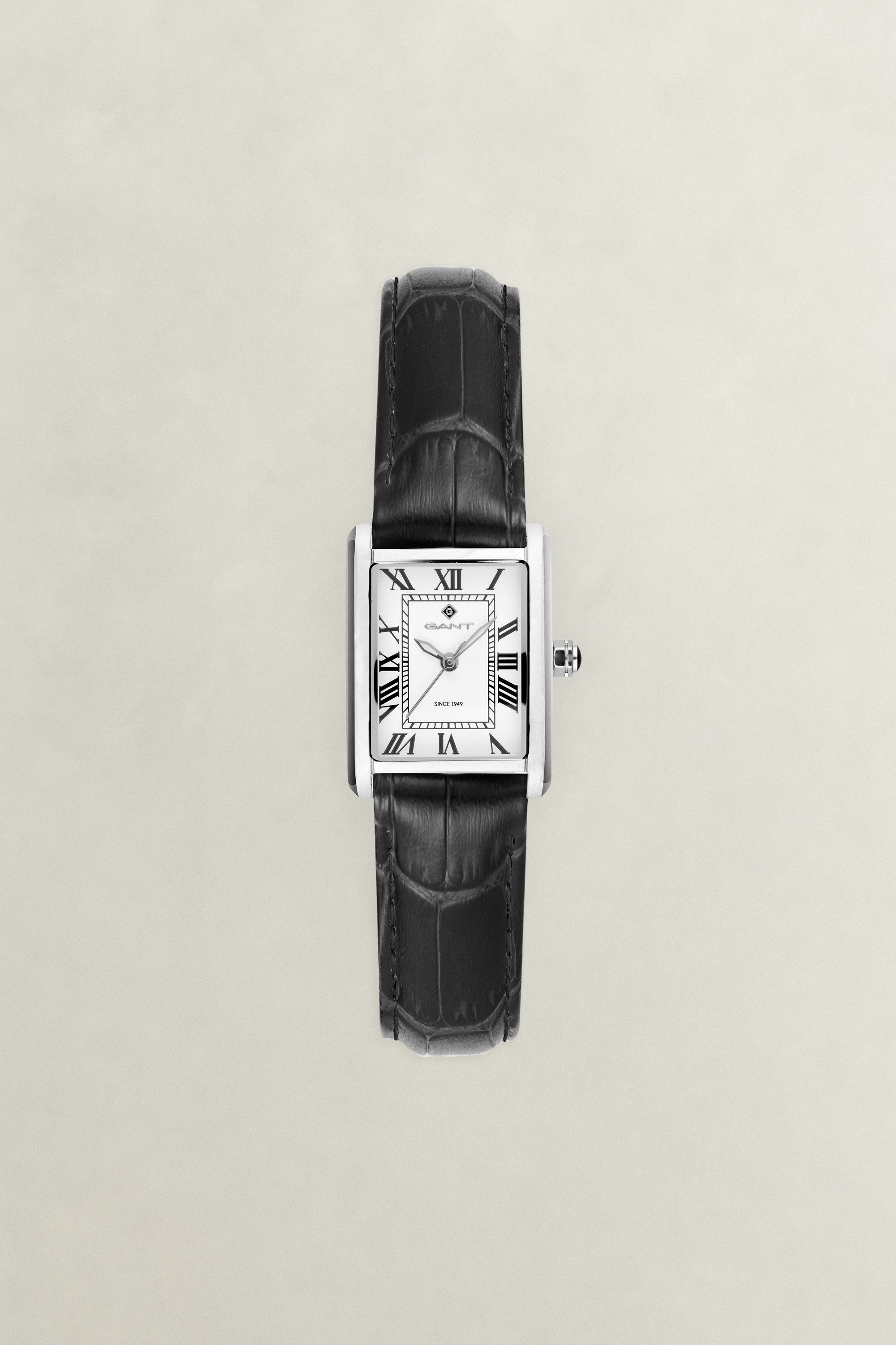 Gant Quarzuhr Rhode Island Mini G195005, Armbanduhr, Damenuhr, Lederarmband, analog