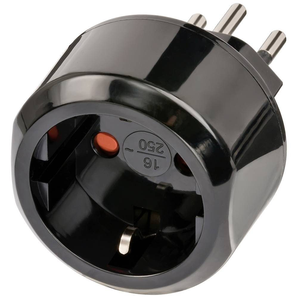 Reisestecker Schutzkontakt/CH Reiseadapter