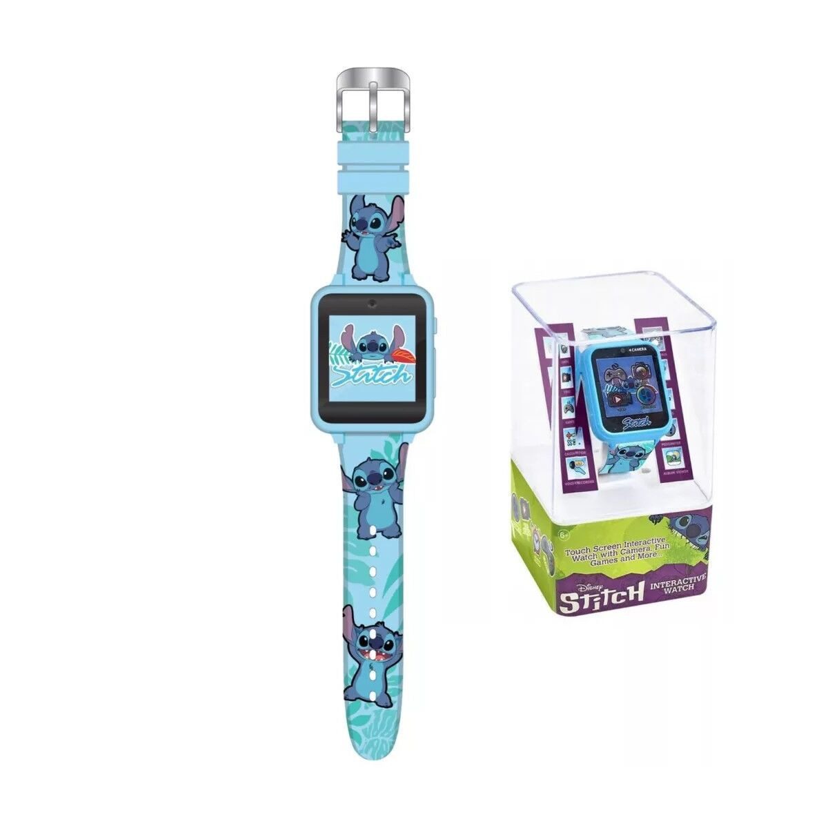 Disney Digitaluhr Disney Lilo und Stitch Vibes interaktive Uhr, (1-tlg)