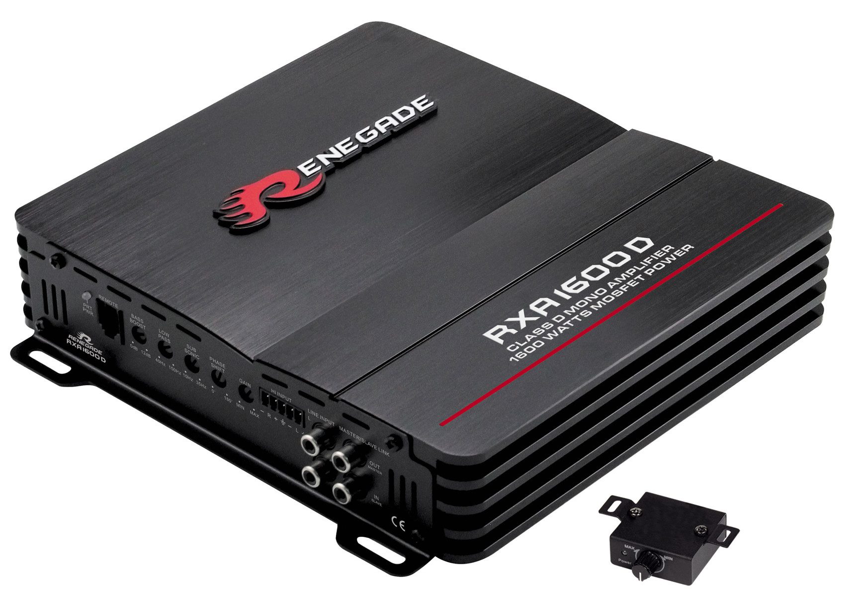 Renegade RXA1600D, Class D Mono Verstärker 1600 Watt Max. Endverstärker (Anzahl Kanäle: 1)