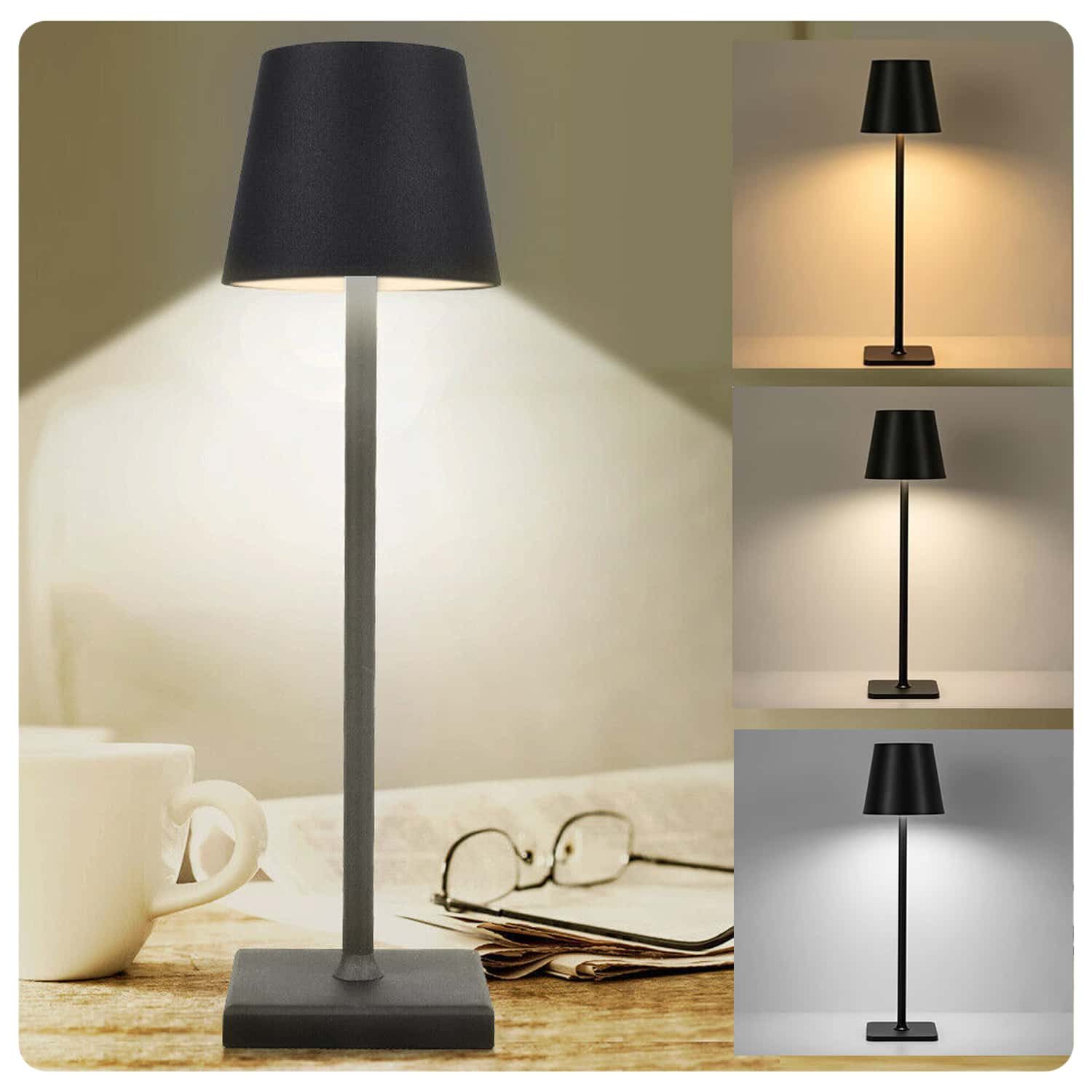 ibettertec LED Außen-Tischleuchte LED Tischlampe Kabellos, günstig online kaufen
