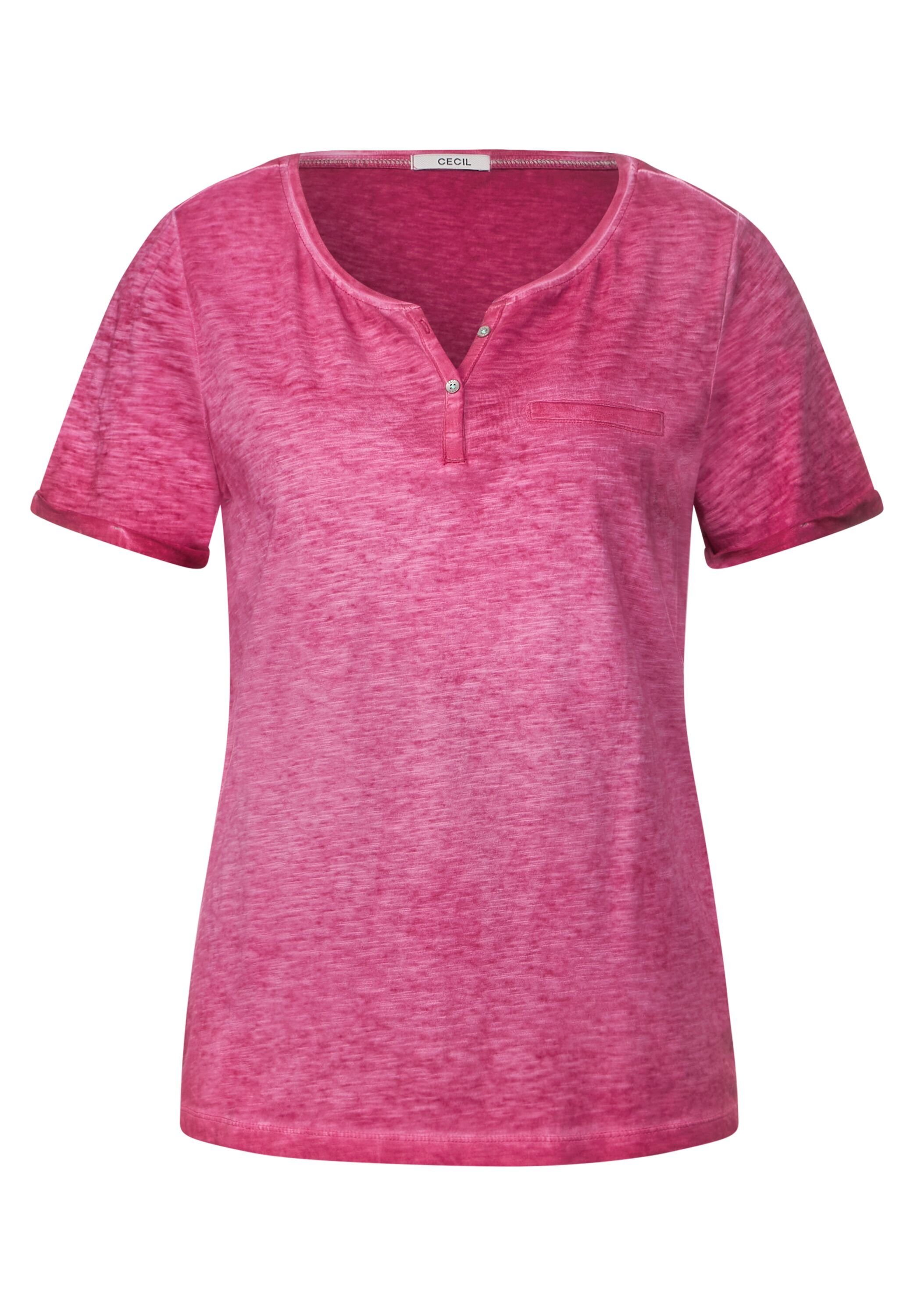 pink in radiant Cecil Unifarbe Blusenshirt