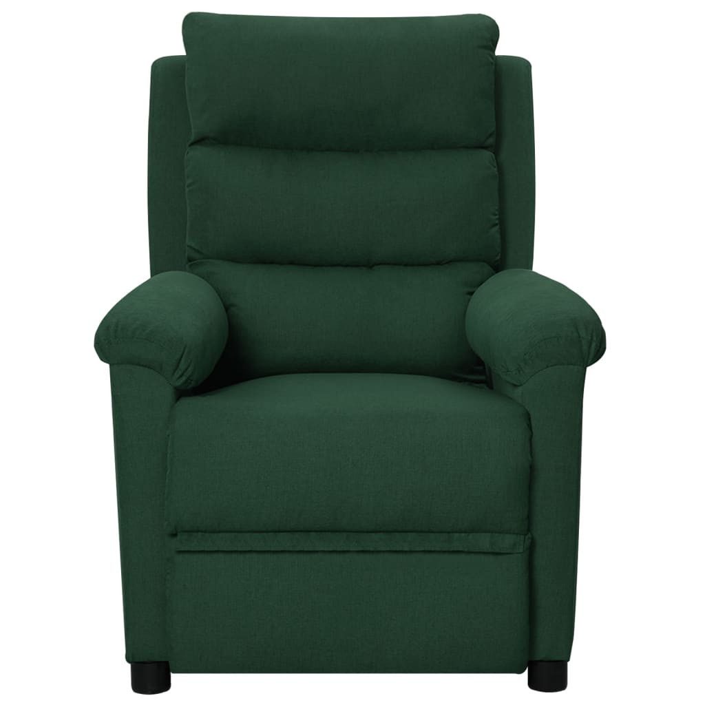 vidaXL Sessel Relaxsessel Dunkelgrün Stoff (1-St) günstig online kaufen