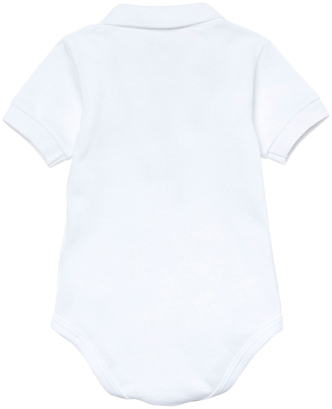 weicher aus (Set) Lacoste Neugeborenen-Geschenkset weiß Baumwolle