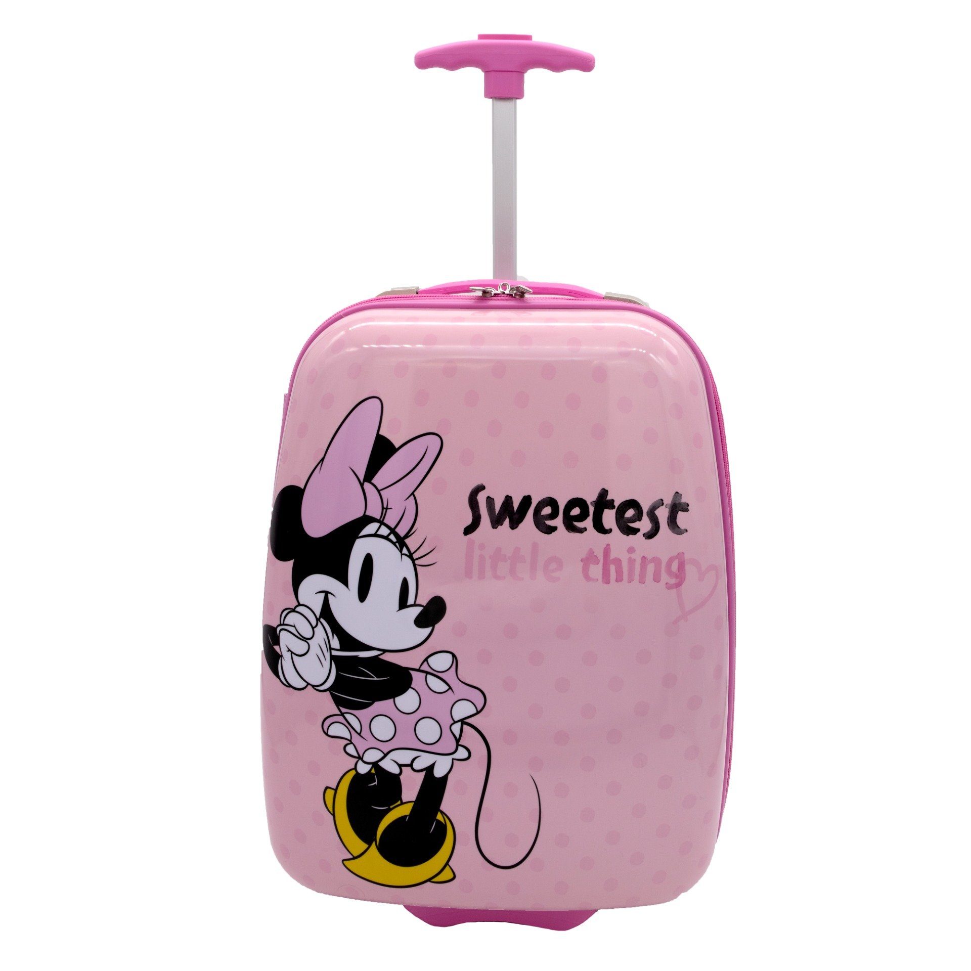 Disney Hartschalen-Trolley Disney Minnie Maus 2 tlg. Set Kinder Koffer plus Strandtuch, 2 Rollen