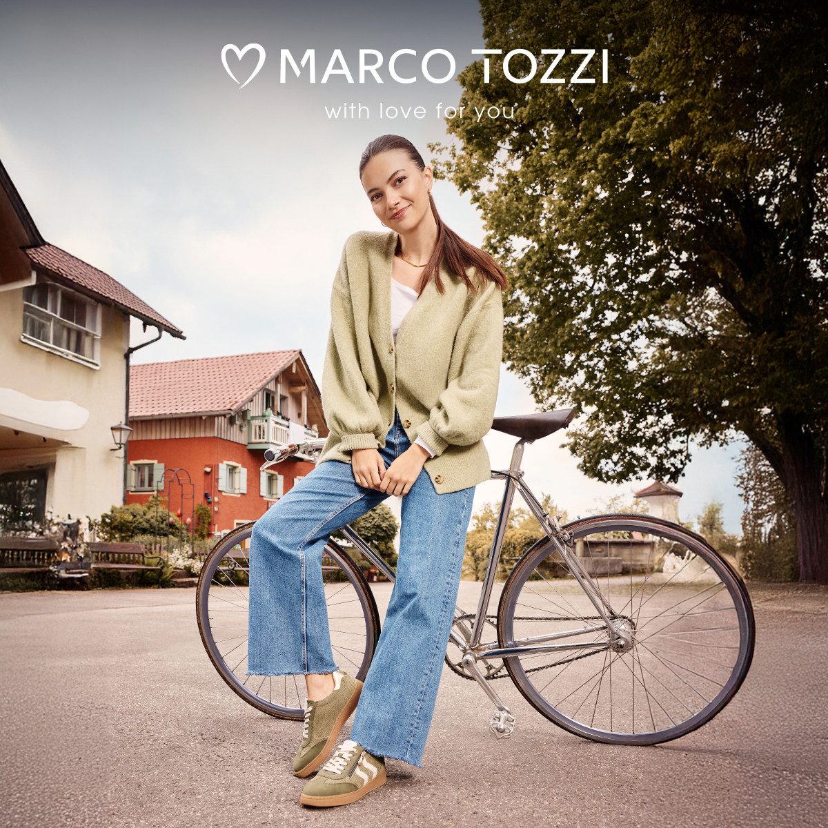 MARCO TOZZI Plateausneaker, Freizeitschuh, Halbschuh, Schnürschuh günstig online kaufen