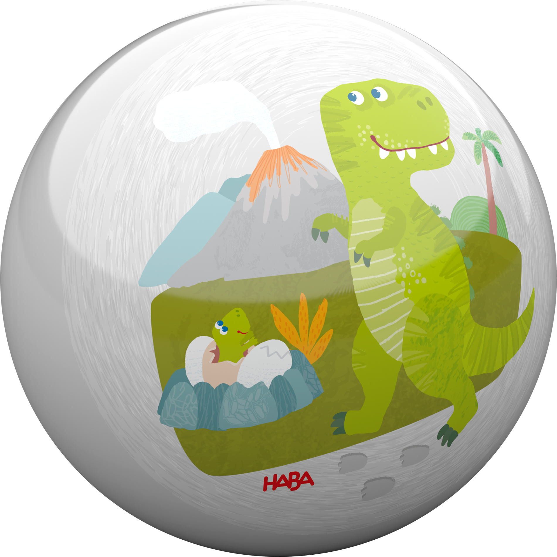 Haba Spielball Kleinkindwelt Ball Kunststoffball Dino 14 cm Ø Spielball 2012755001